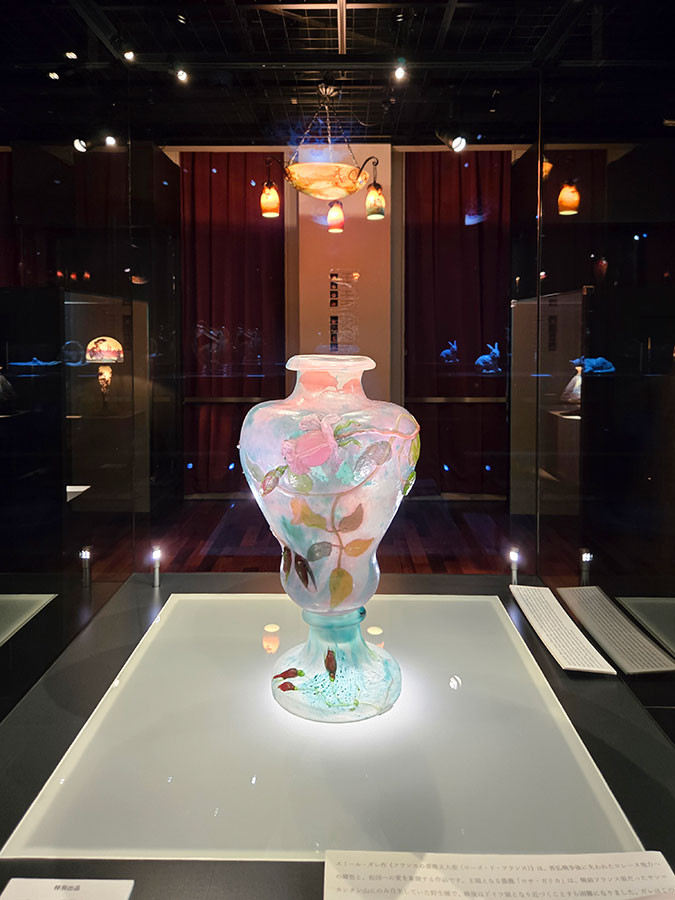 みらい美術館「ガラスと陶芸の美　エミール・ガレ展」