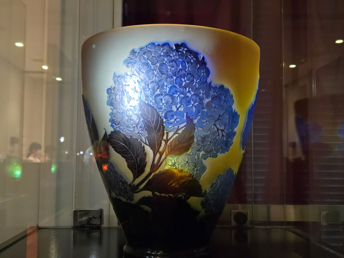 みらい美術館「ガラスと陶芸の美　エミール・ガレ展」