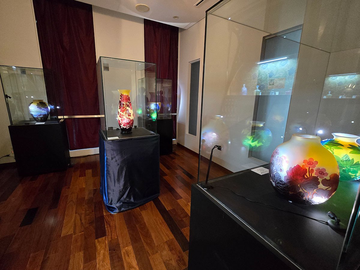 みらい美術館「ガラスと陶芸の美　エミール・ガレ展」