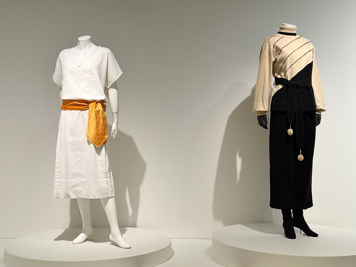 三菱一号館美術館「アール・デコとモード」会場より　第6章「新しい身体表現とスポーツ」