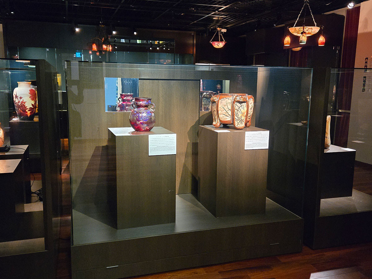 みらい美術館「ガラスと陶芸の美　エミール・ガレ展」