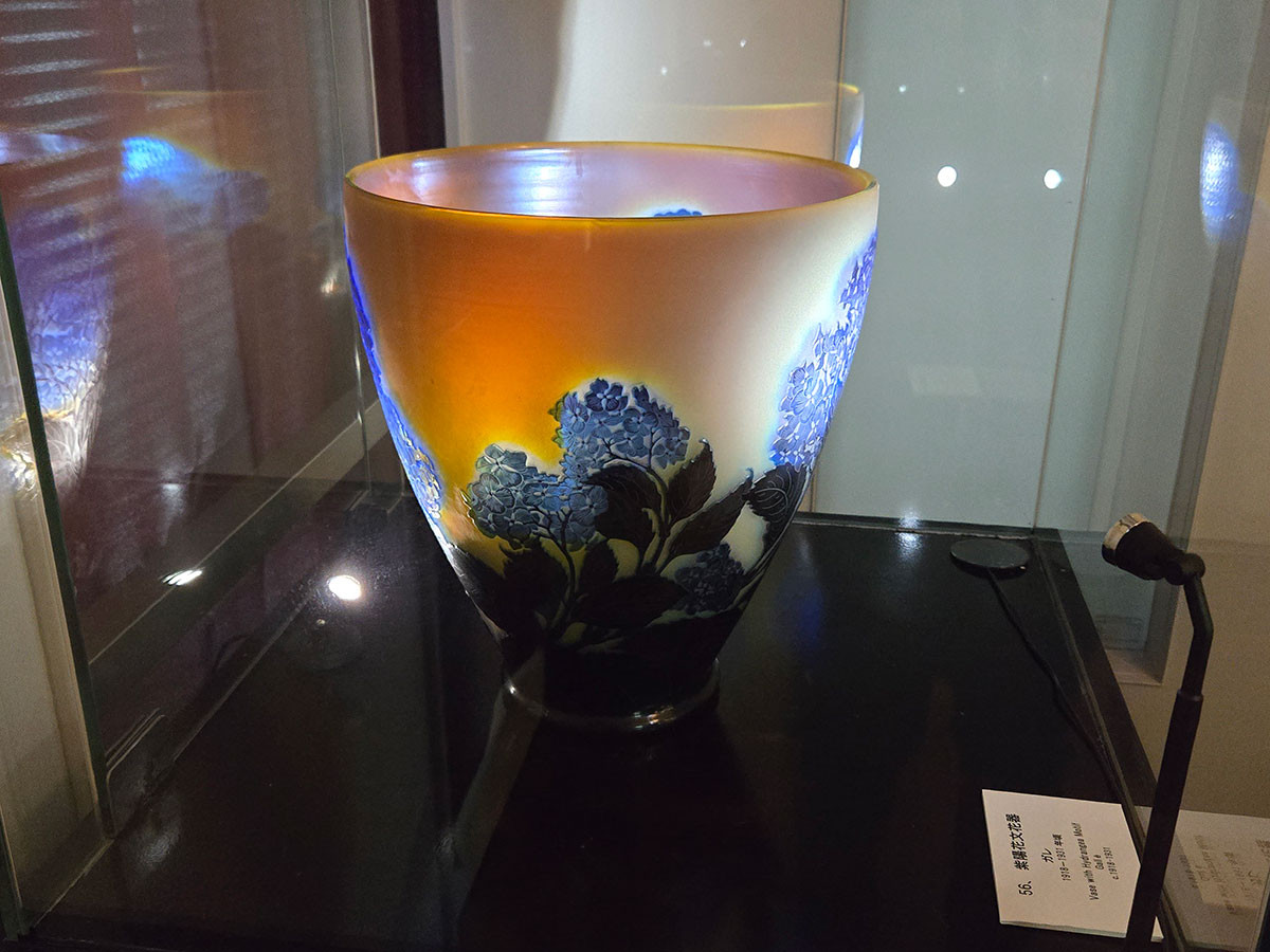 みらい美術館「ガラスと陶芸の美　エミール・ガレ展」
