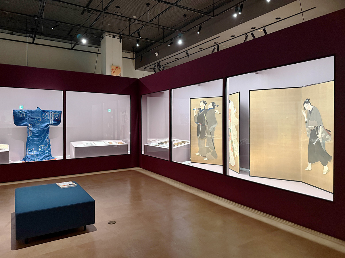 国立歴史民俗博物館「野村正治郎とジャポニスムの時代」会場より 第2章「コレクターとしての活動―国内交流」