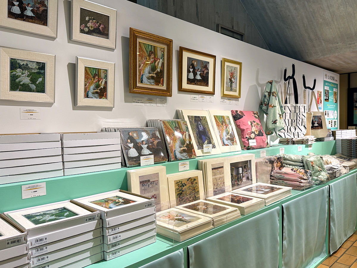 「オルセー美術館所蔵　印象派ー室内をめぐる物語」特設ショップ