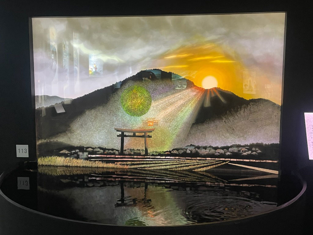 「藤城清治101歳展　生きている喜びをともに」展示風景