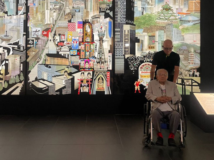 「藤城清治101歳展　生きている喜びをともに」展示風景