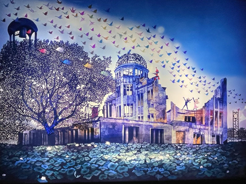 光と影、101年の魔法「藤城清治101歳展　生きている喜びをともに」（読者レポート）