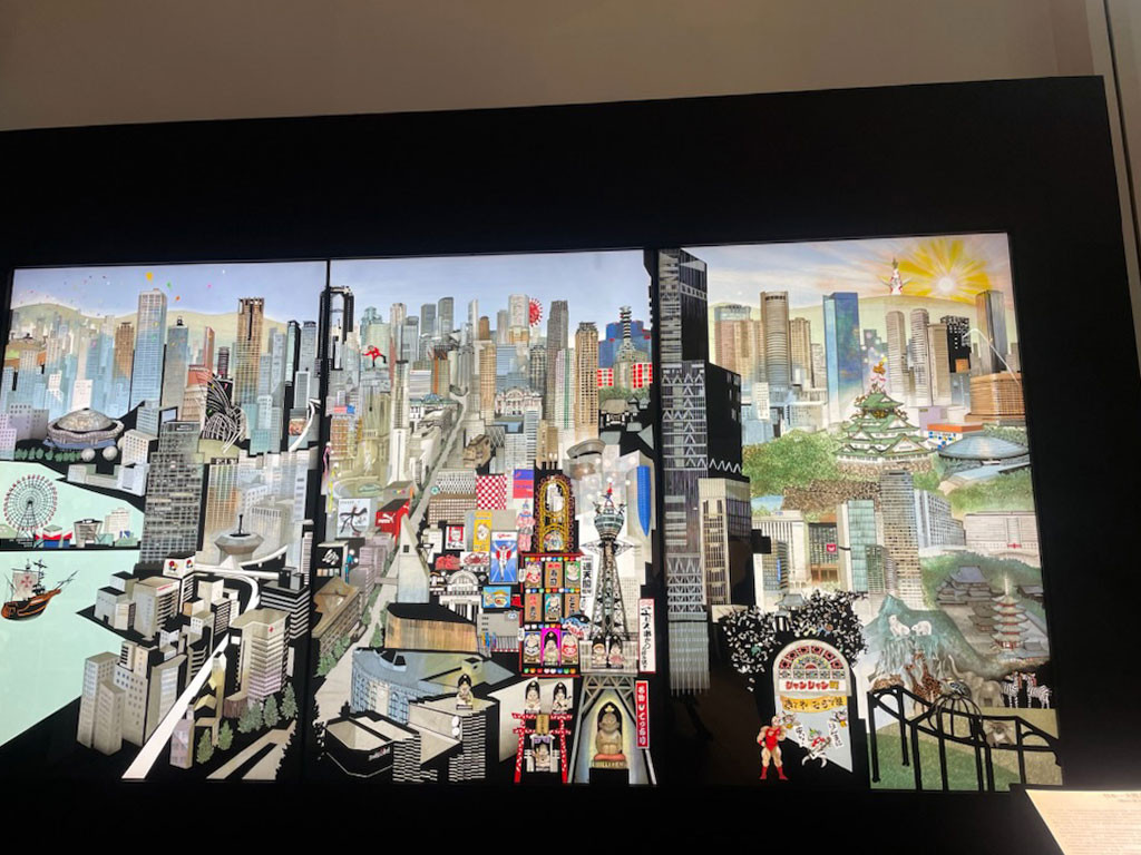 「藤城清治101歳展　生きている喜びをともに」展示風景