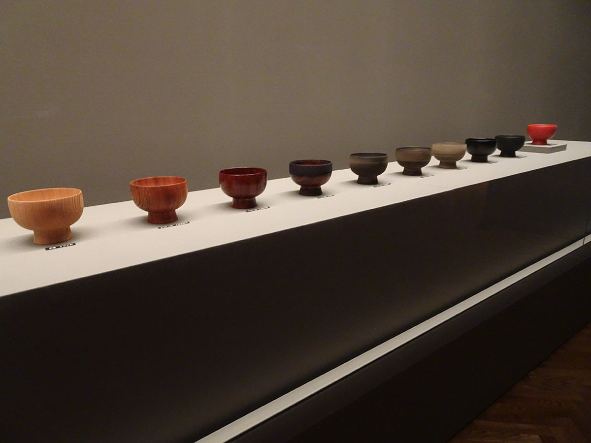 根来塗制作工程見本（全26工程）池ノ上辰山（1959–）令和7年（2025）和歌山 岩出市民俗資料館