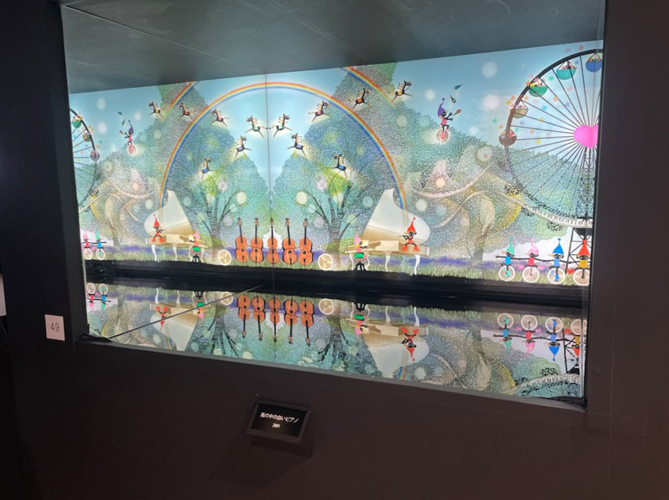 「藤城清治101歳展　生きている喜びをともに」展示風景