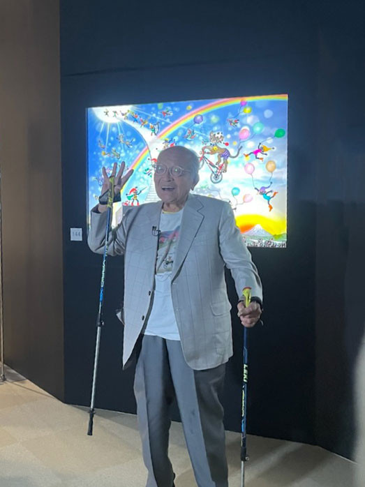 「藤城清治101歳展　生きている喜びをともに」展示風景