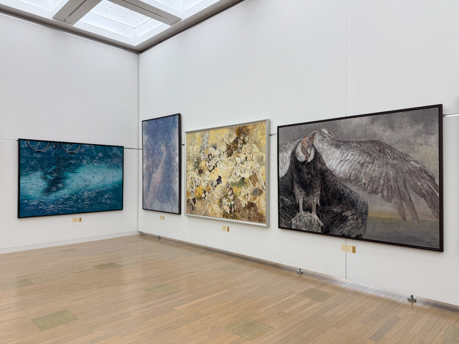 国立新美術館「第118回 日展」会場より 日本画