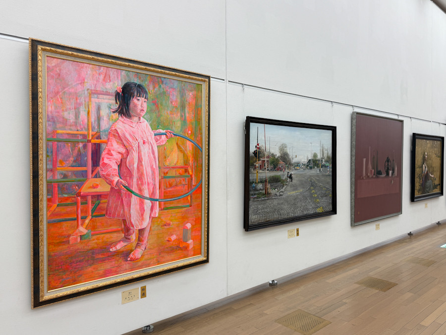 国立新美術館「第118回 日展」会場より　洋画