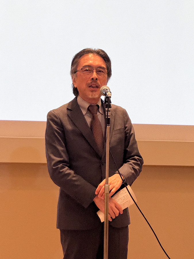 国立西洋美術館 企画展「版画家レンブラント 挑戦、継承、インパクト」記者発表 田中正之(国立西洋美術館館長)