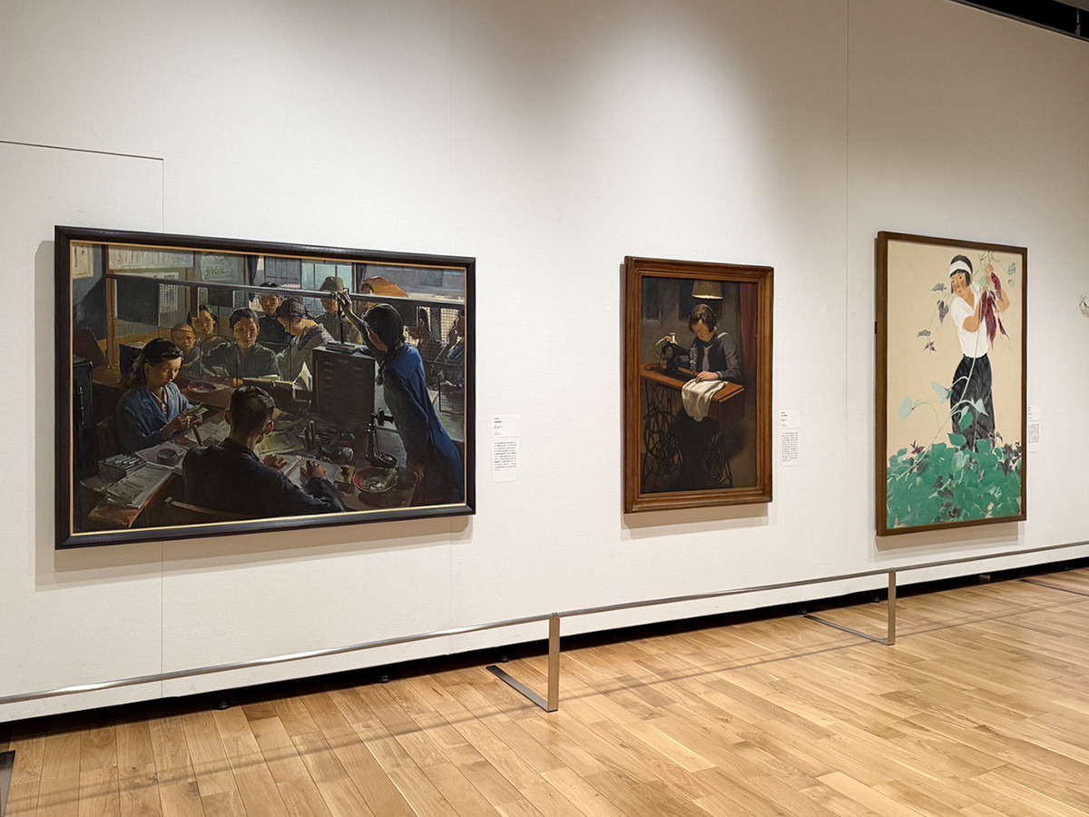 板橋区立美術館「戦後80年 戦争と子どもたち」会場