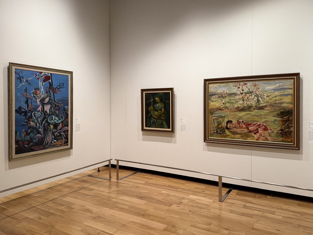 板橋区立美術館「戦後80年　戦争と子どもたち」会場