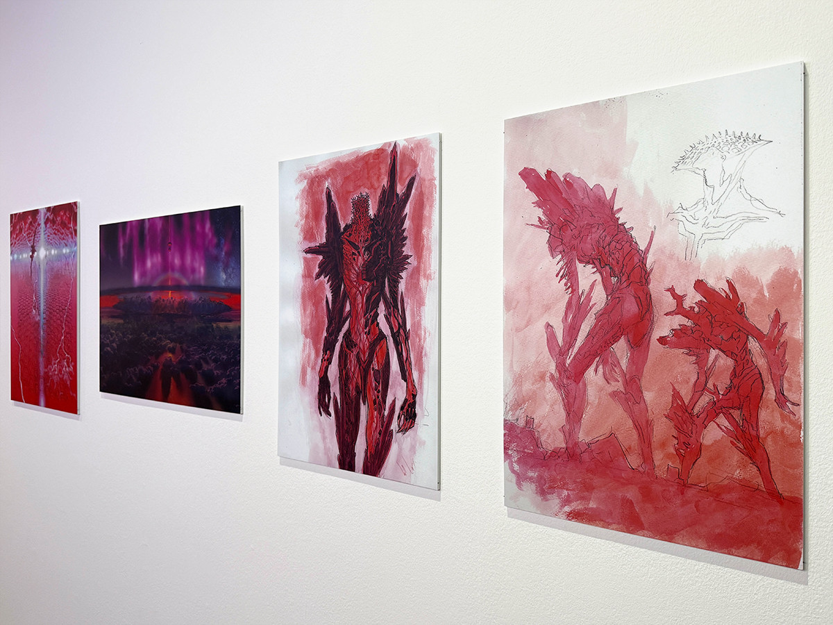 東京シティビュー「ALL OF EVANGELION」会場より　第4章「結実、そして新たな鼓動」