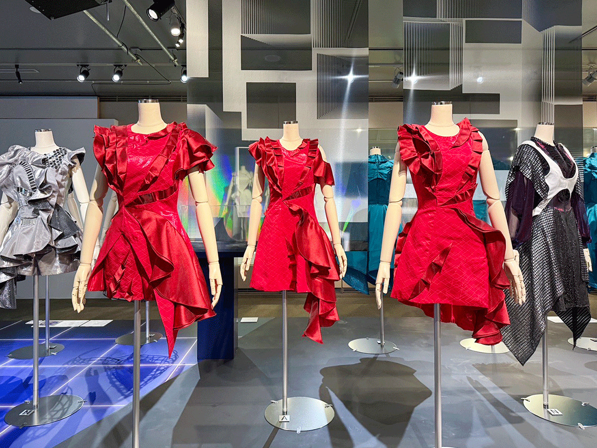 そごう美術館「Perfume COSTUME MUSEUM FINAL EDITION」会場
