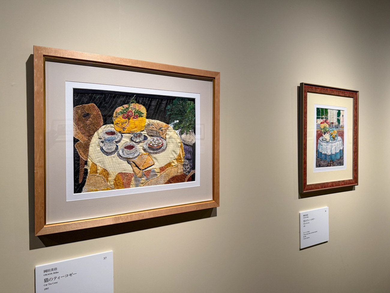 東京都美術館「上野アーティストプロジェクト2025 刺繍―針がすくいだす世界」会場