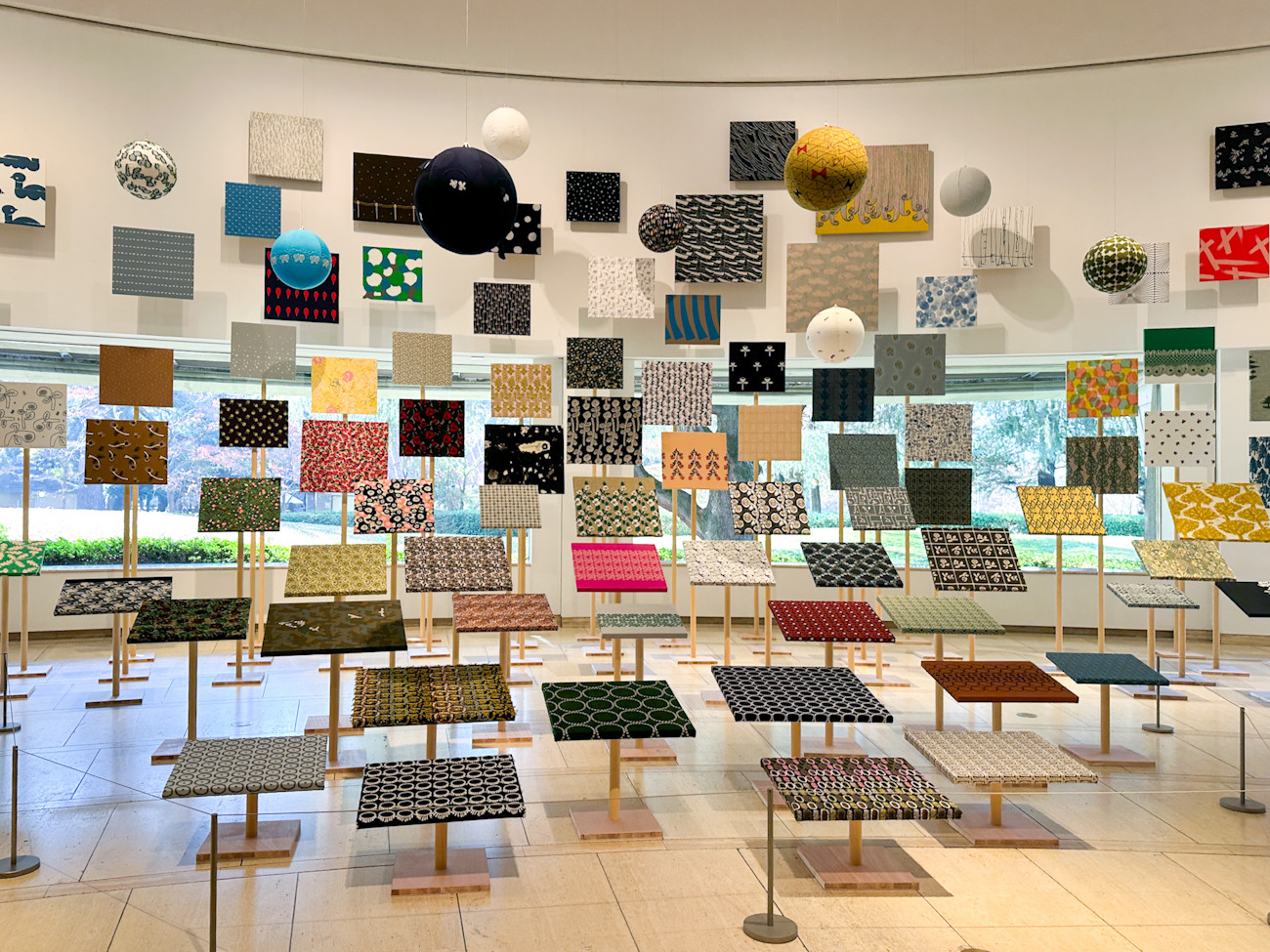 世田谷美術館「つぐ minä perhonen」展 会場