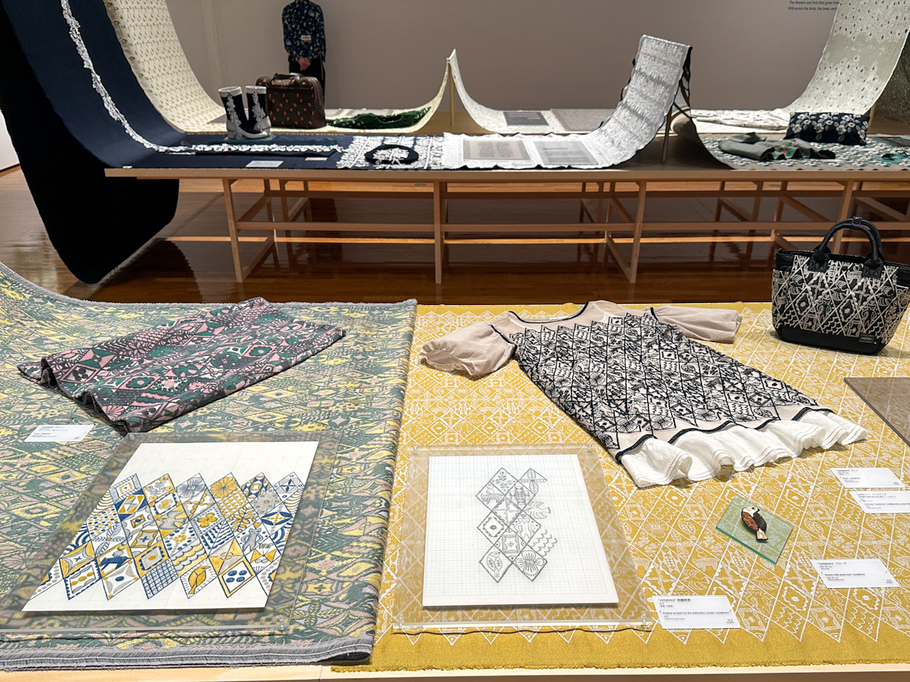 世田谷美術館「つぐ minä perhonen」展 会場