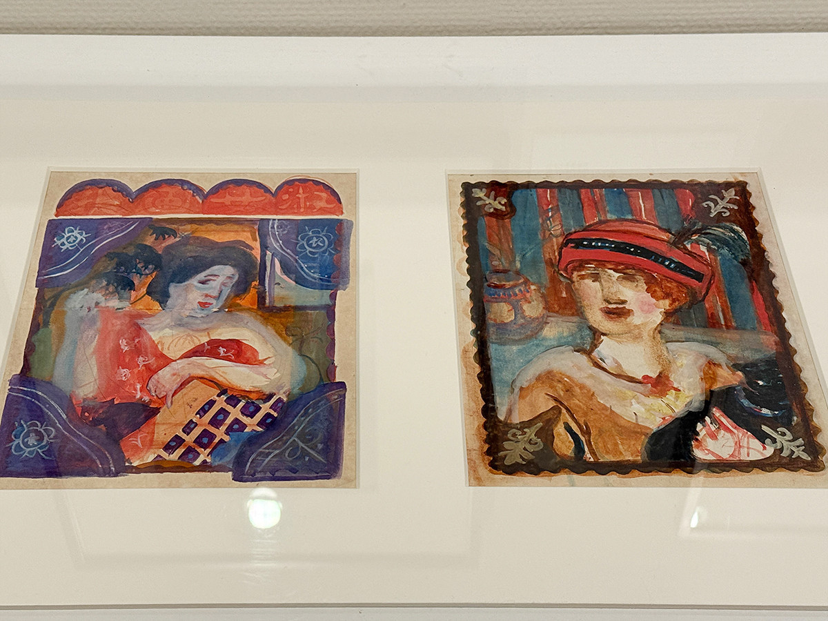 東京ステーションギャラリー「小林徳三郎」会場より　2章「大正の大衆文化のなかで」　2-4「婦人のための世界」