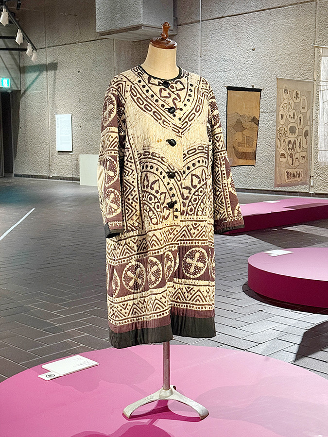 東京都美術館「刺繍―針がすくいだす世界」会場より　望月真理