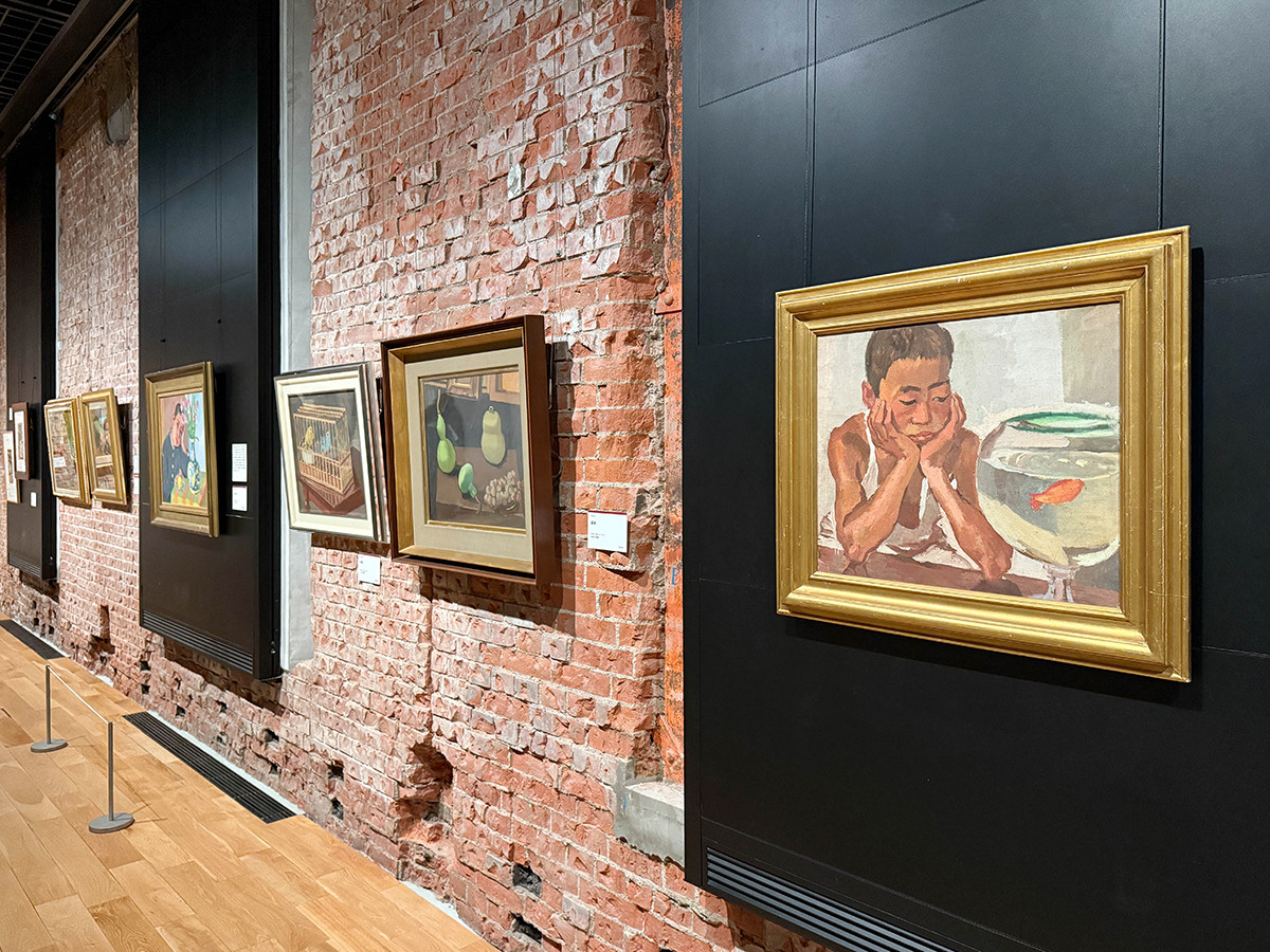 東京ステーションギャラリー「小林徳三郎」会場より　3章「画壇での活躍」　3-2「春陽会での活躍と画風の展開」