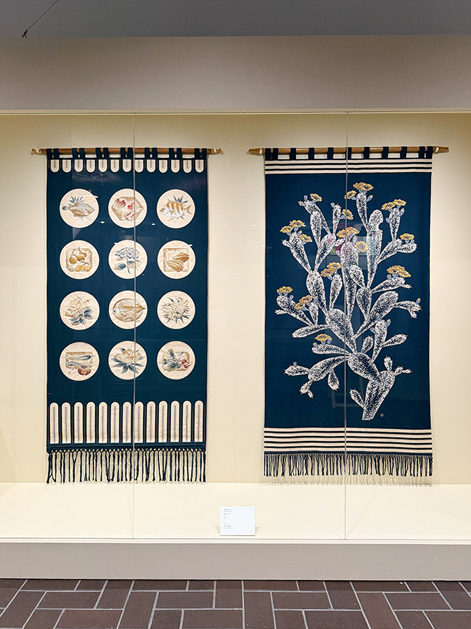 東京都美術館「刺繍―針がすくいだす世界」会場より　平野利太郎