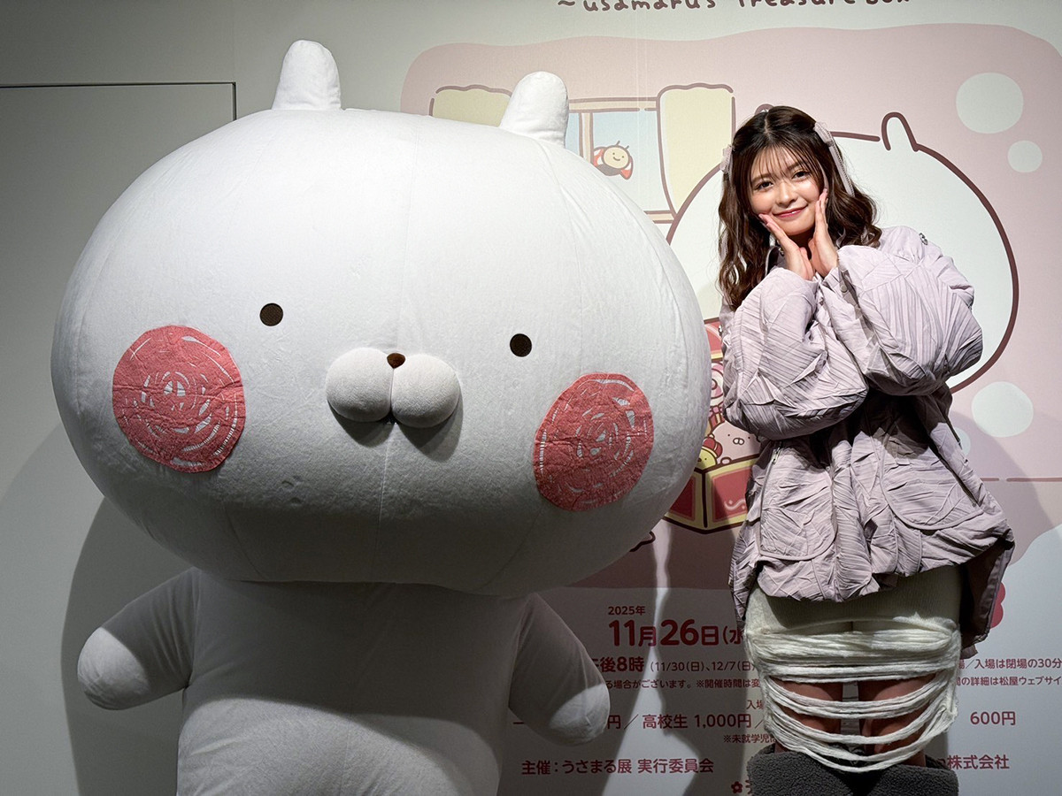 松屋銀座「うさまる展」会場