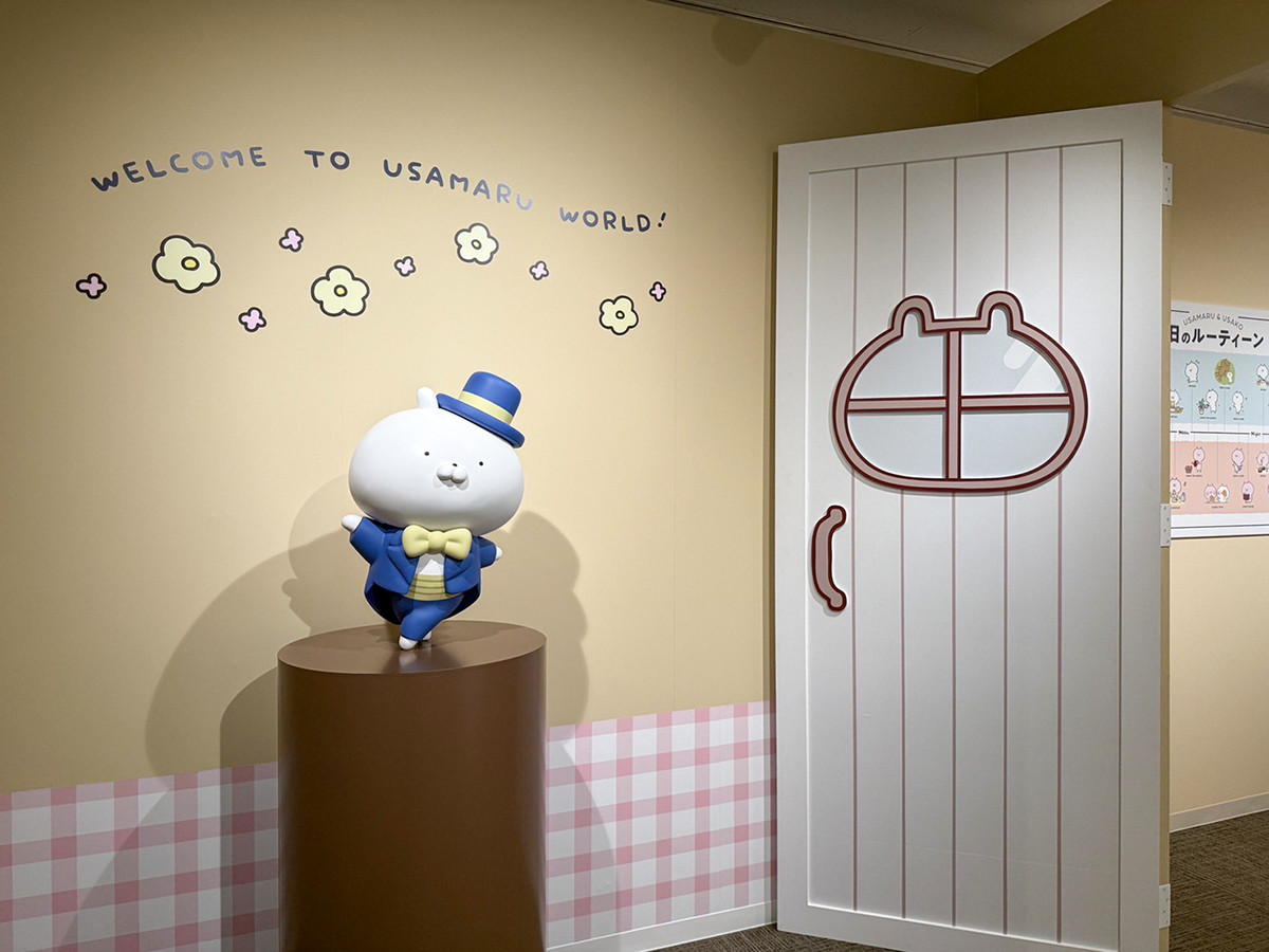 松屋銀座「うさまる展」会場