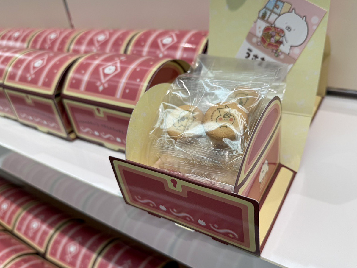 宝箱クッキーステッカー付