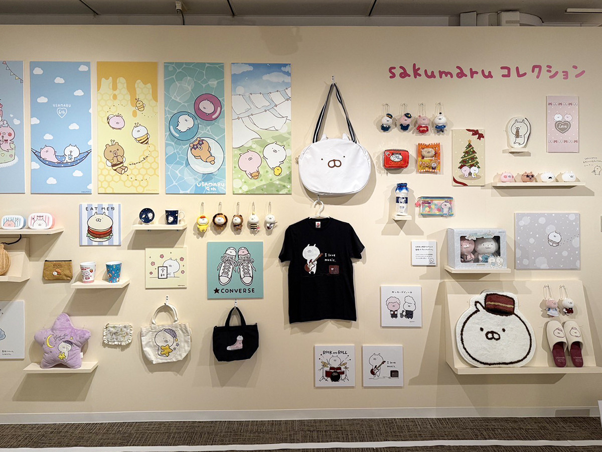 松屋銀座「うさまる展」会場