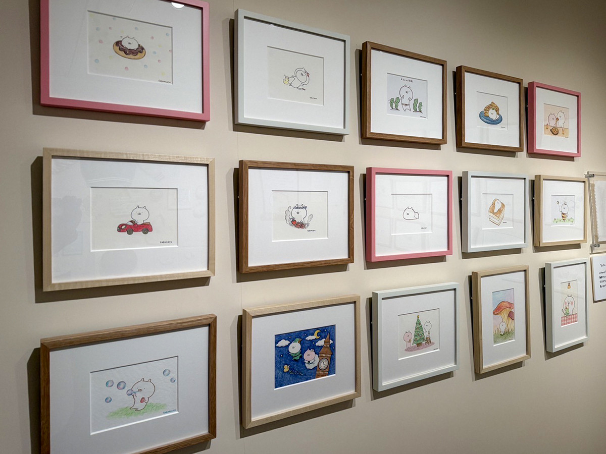 松屋銀座「うさまる展」会場