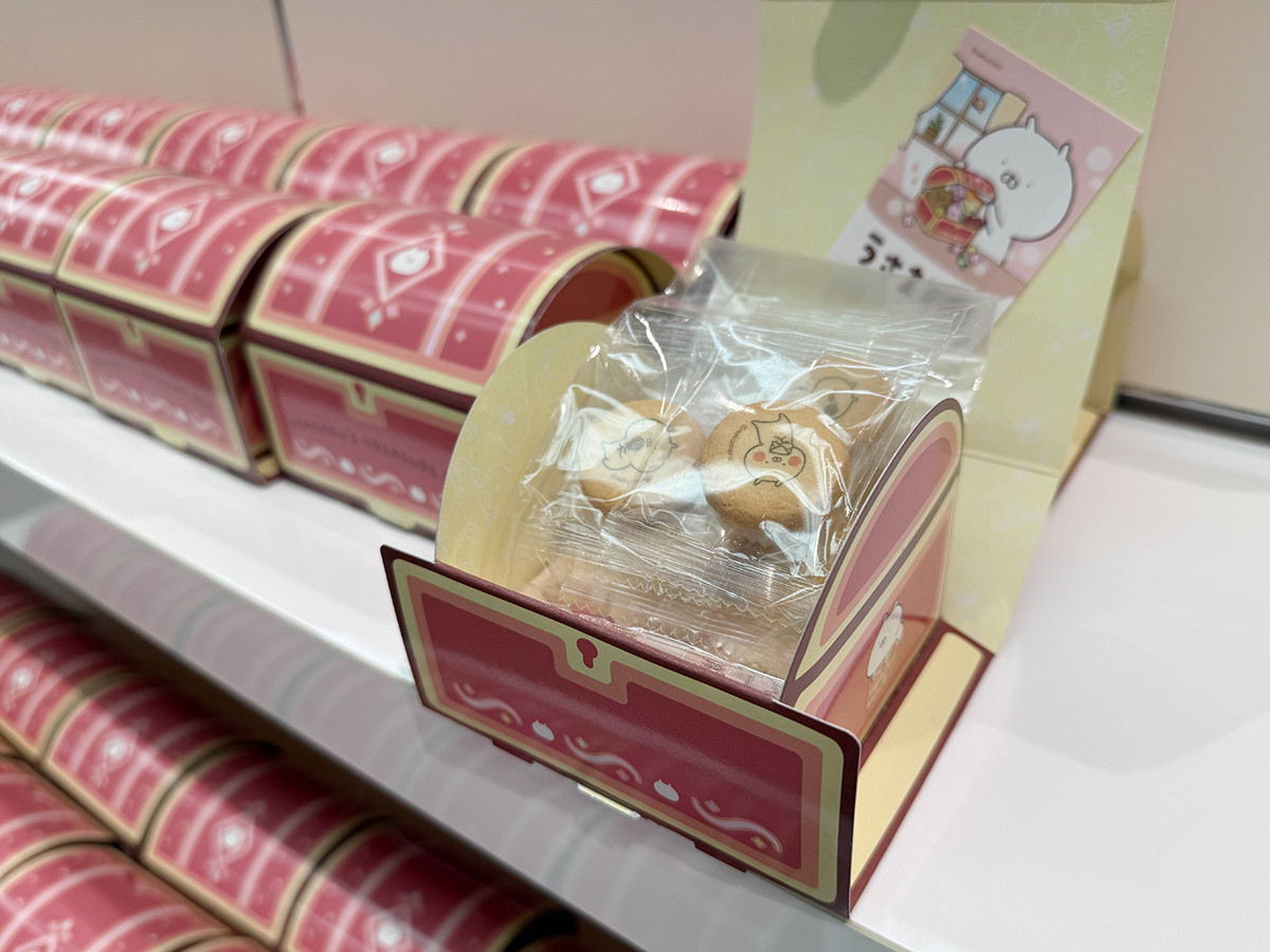 宝箱クッキーステッカー付