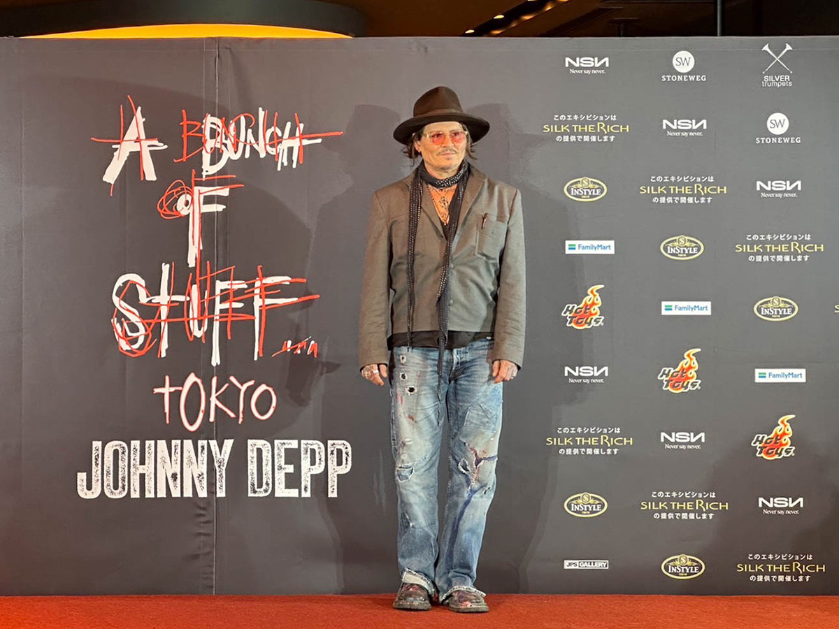ジョニー・デップ「A Bunch of Stuff - Tokyo」