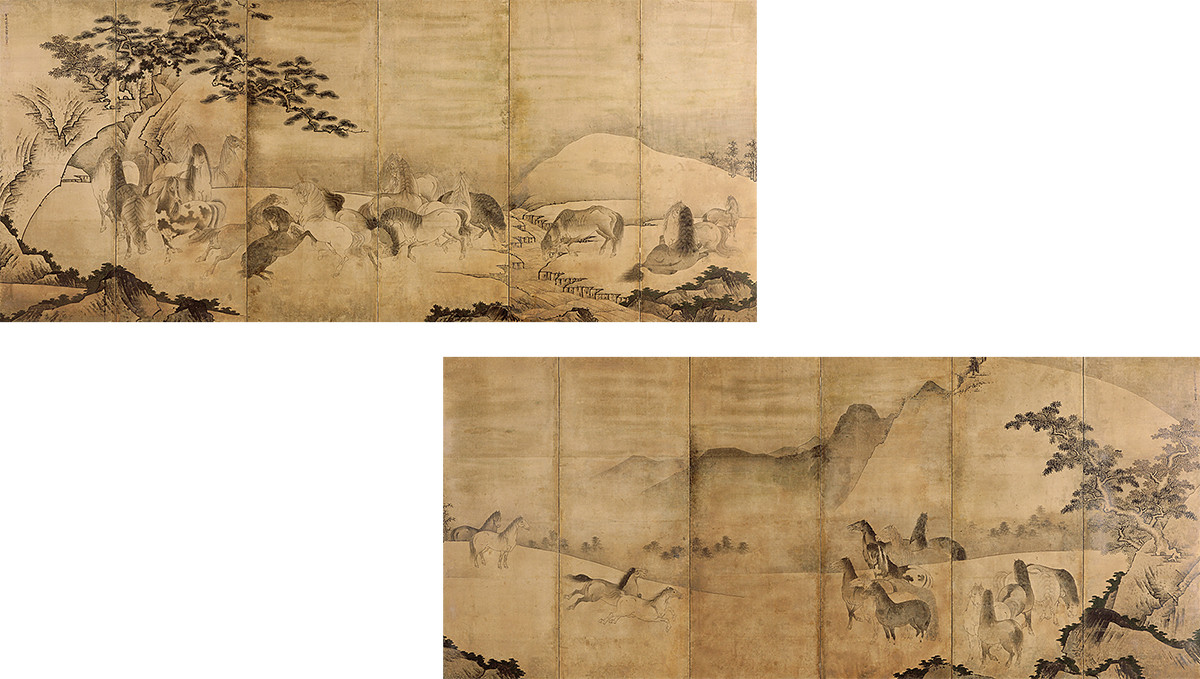 《群馬図屏風》