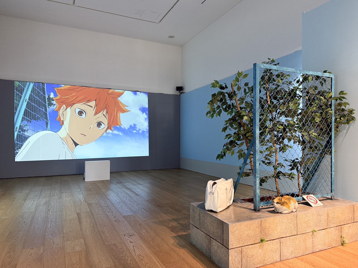 六本木ミュージアム　『劇場版ハイキュー!! ゴミ捨て場の決戦』展　会場