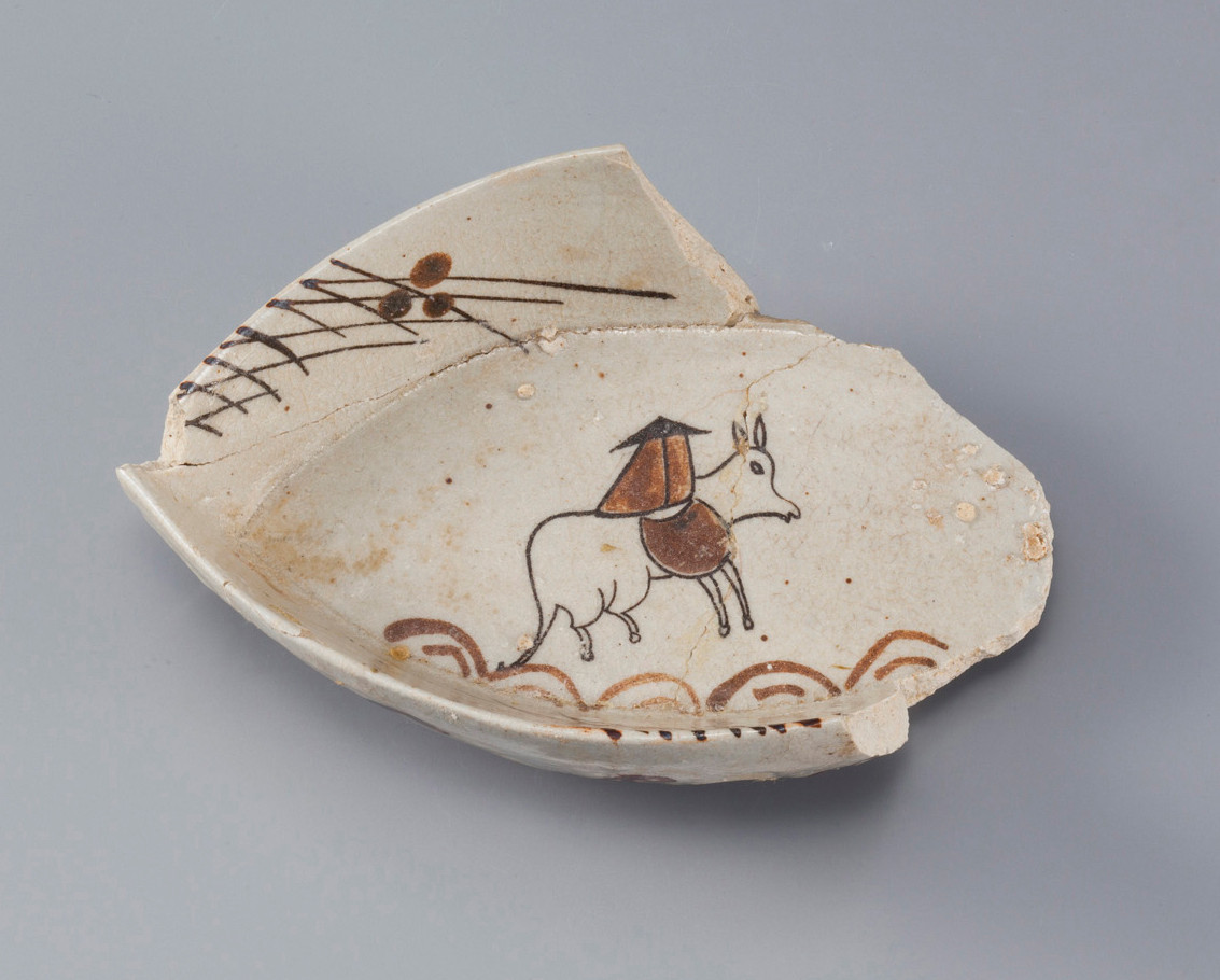 《志野織部向付》