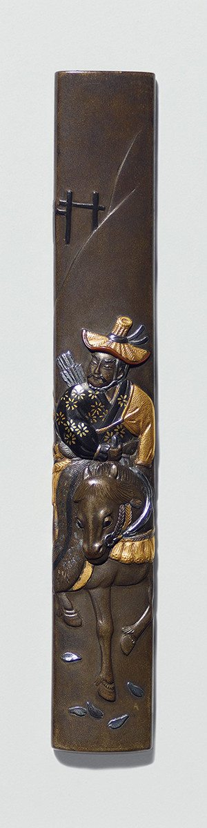 《義家勿来関図小柄》