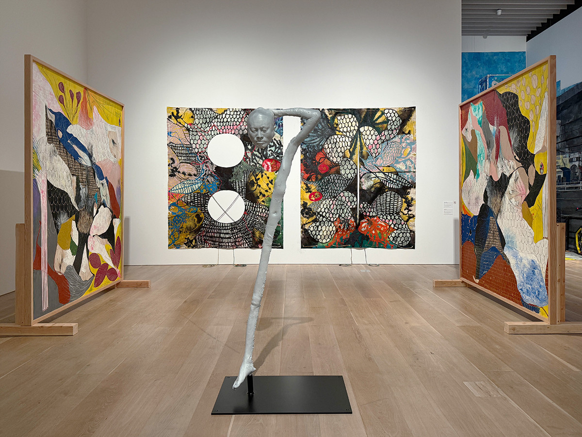 廣直高　展示風景：「六本木クロッシング 2025 展：時間は過ぎ去る わたしたちは永遠」森美術館（東京）2025-2026年