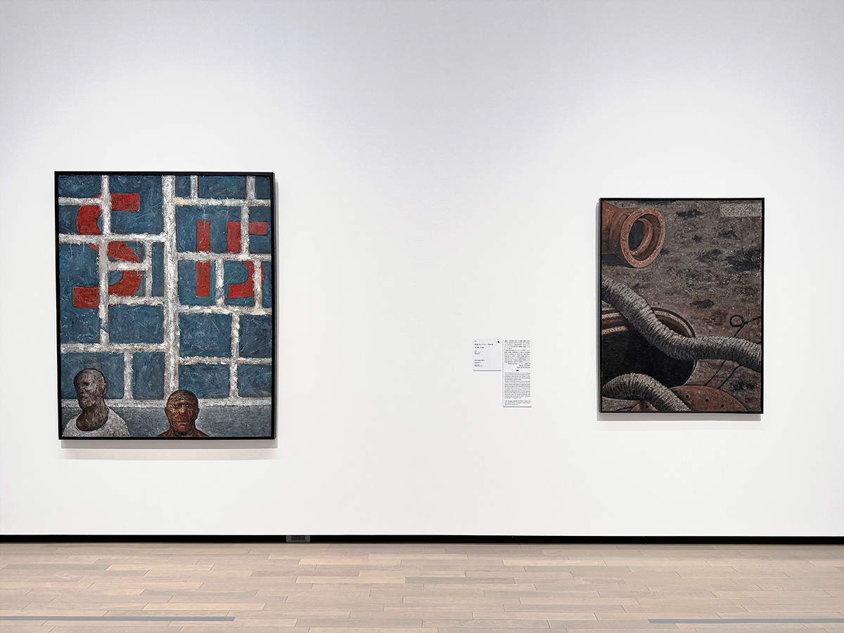 横浜美術館「いつもとなりにいるから　日本と韓国、アートの80年」会場より