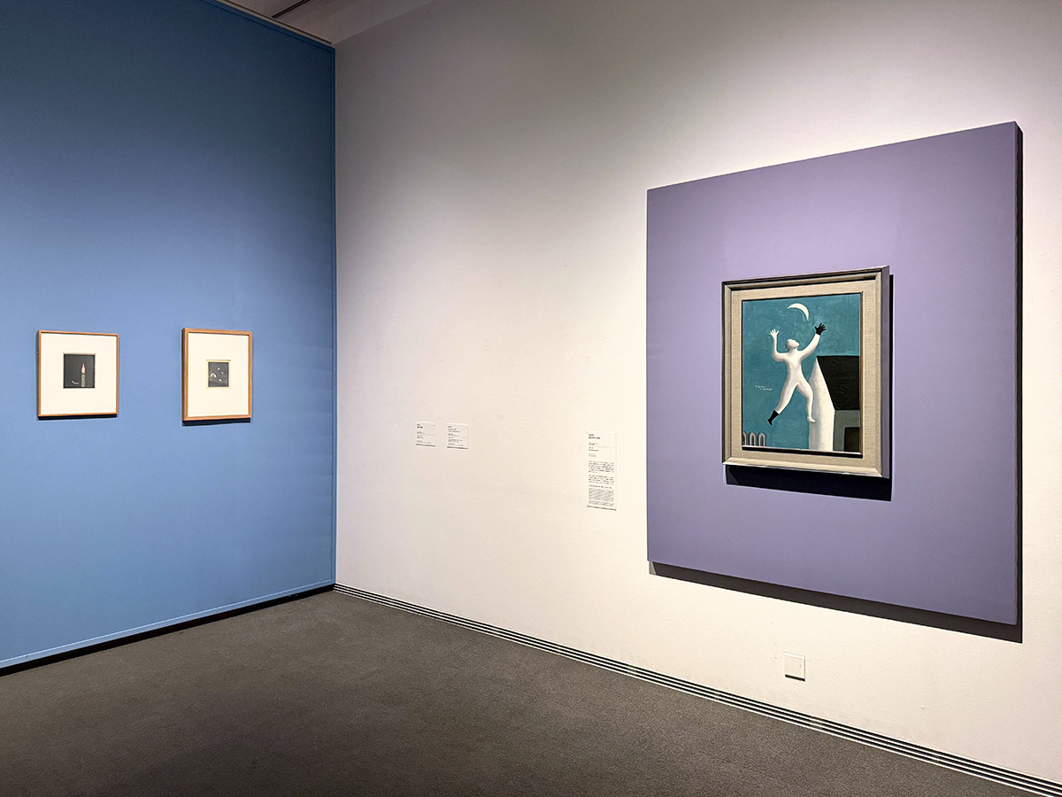 「モダンアートの街・新宿」展 会場より