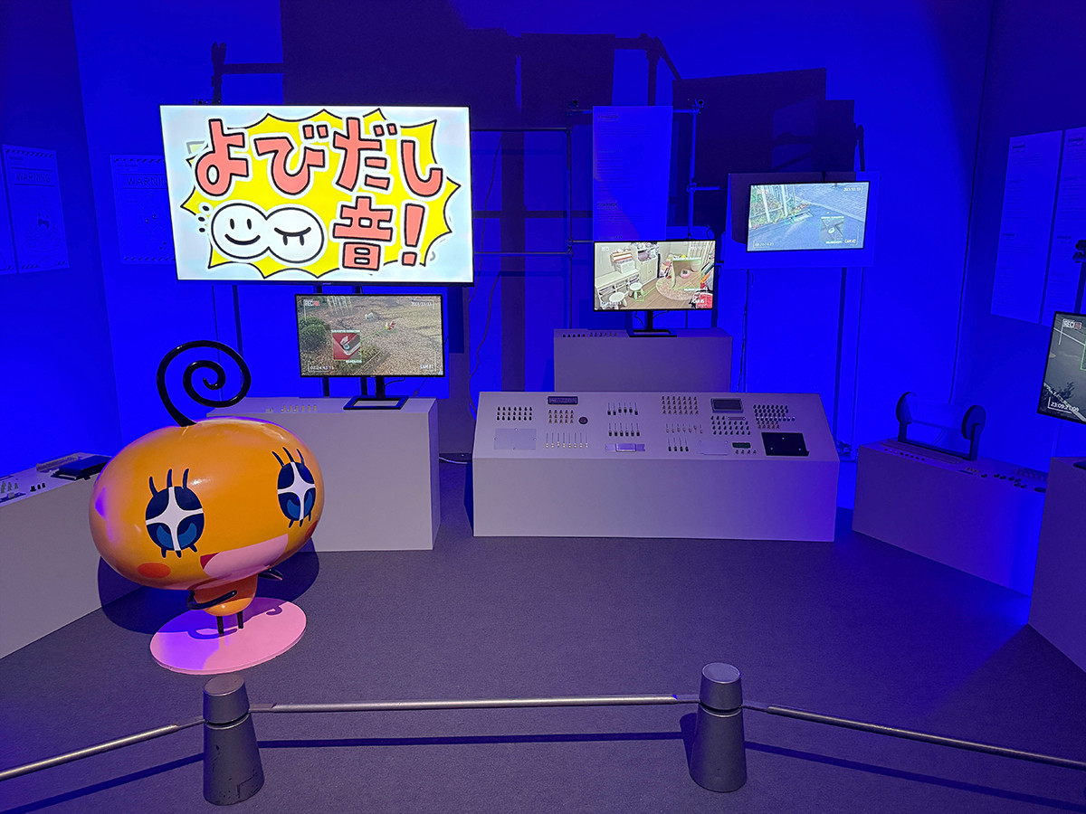 六本木ミュージアム「大たまごっち展」会場より　生存戰略室