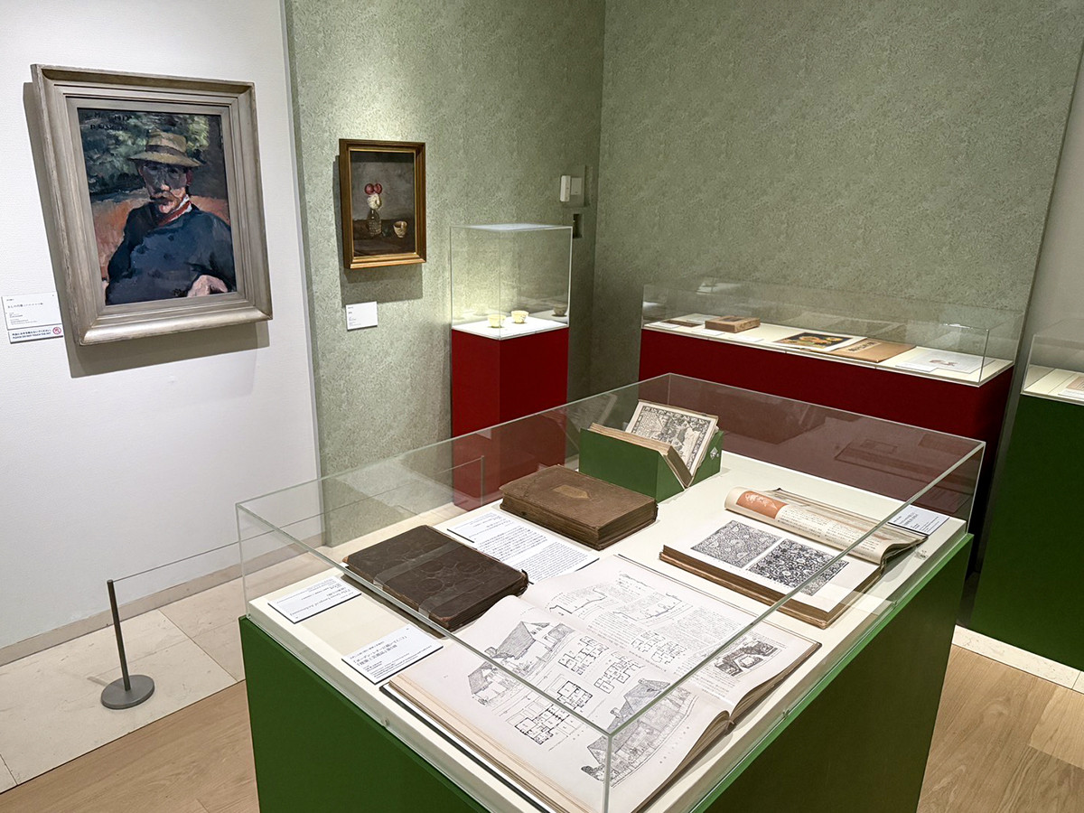 パナソニック汐留美術館「美しいユートピア 理想の地を夢みた近代日本の群像」会場