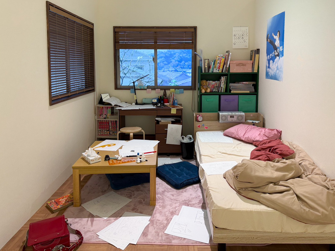 麻布台ヒルズギャラリー「劇場アニメ ルックバック展 ―押山清高 線の感情」