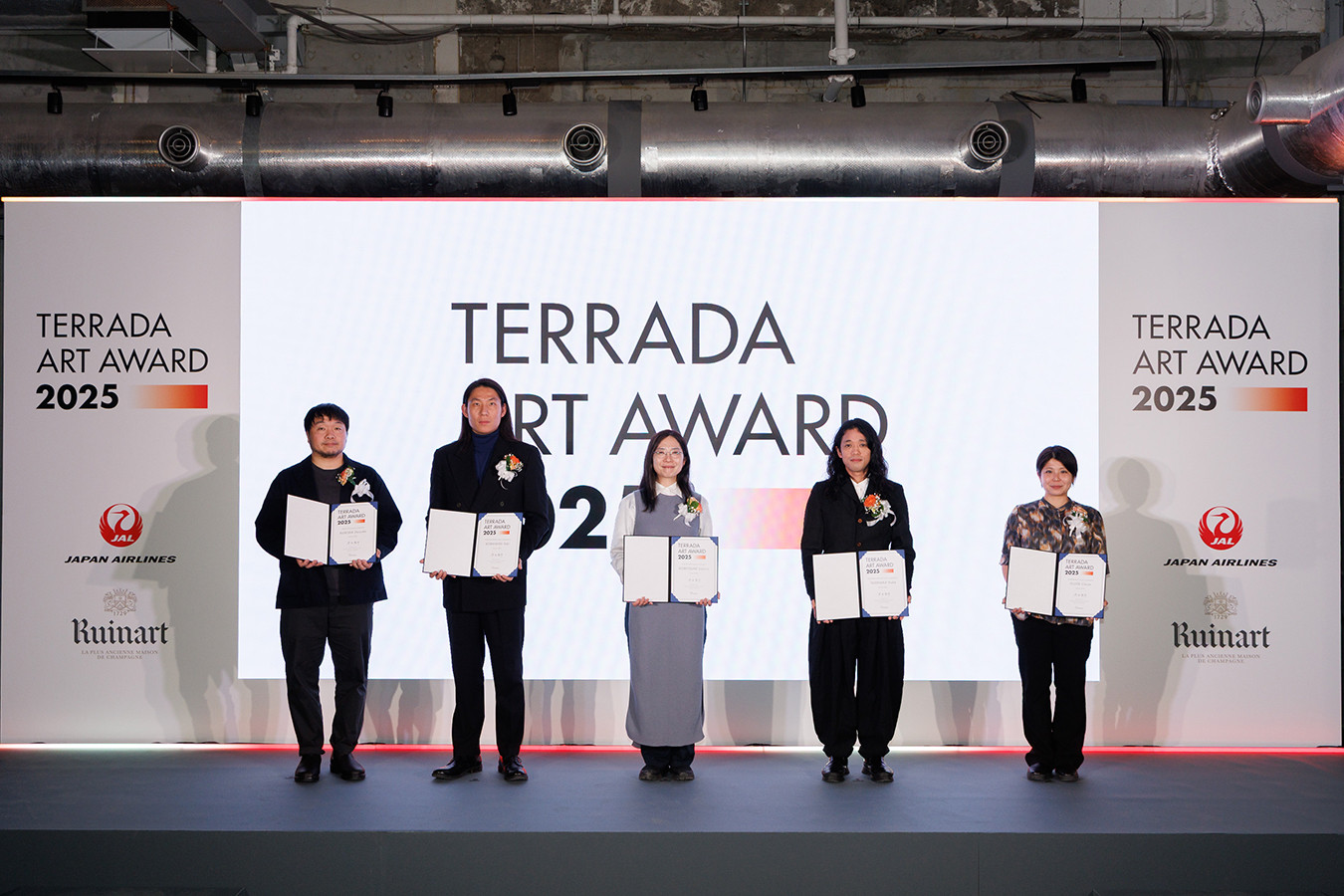 「TERRADA ART AWARD 2025 ファイナリスト展」会場