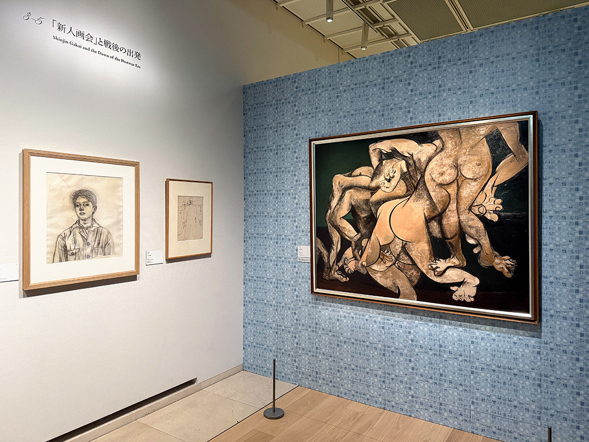 パナソニック汐留美術館「美しいユートピア」会場より　第3章 夢みる 都市と郊外のコミュニティ