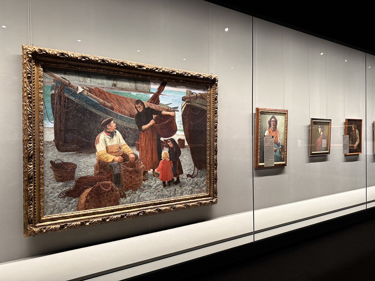 泉屋博古館東京「生誕151年からの鹿子木孟郎 ― 不倒の油画道」会場