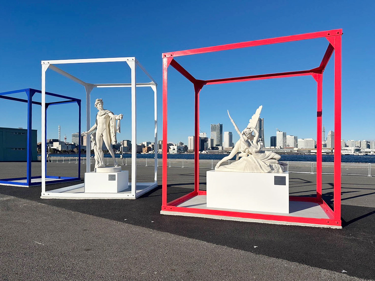 ルーブル美術館ムラージュ工房製／アメンエムハト3世／ファラオ像 24cm 万博再来？！ミャクミャク＆フランス館の名彫刻が横浜・山下ふ頭に集結